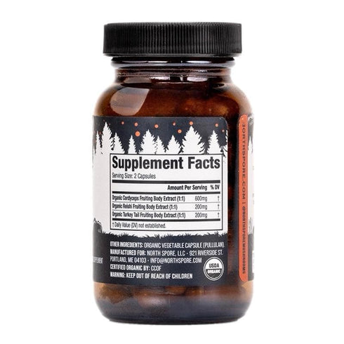 Organic ‘Energy’ Mushroom Capsules